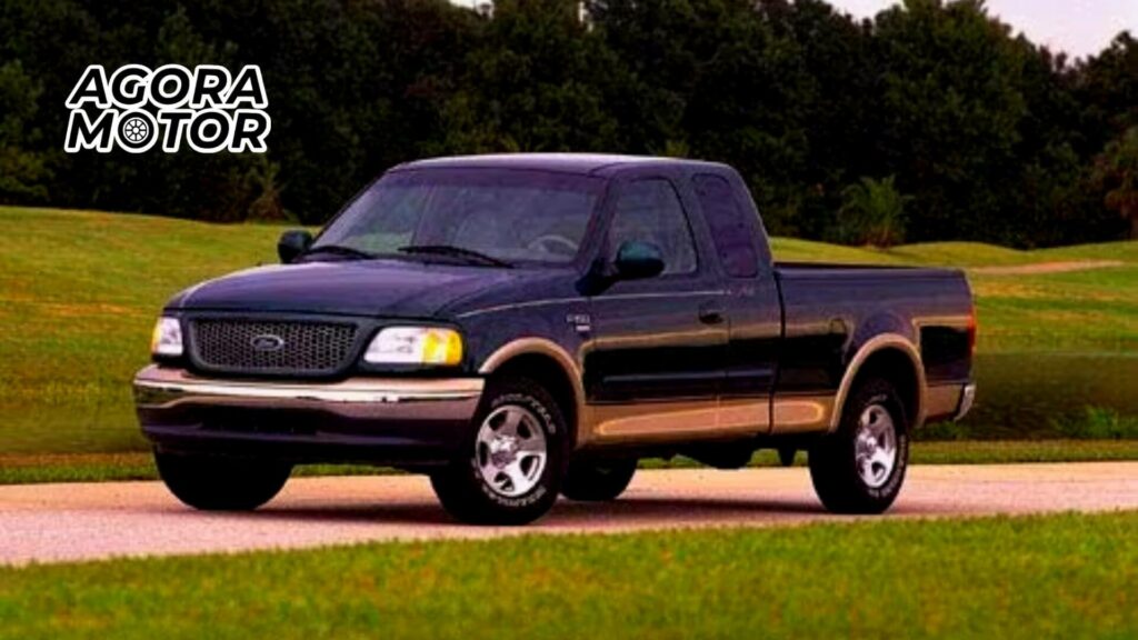 Foto de uma F-250 1998