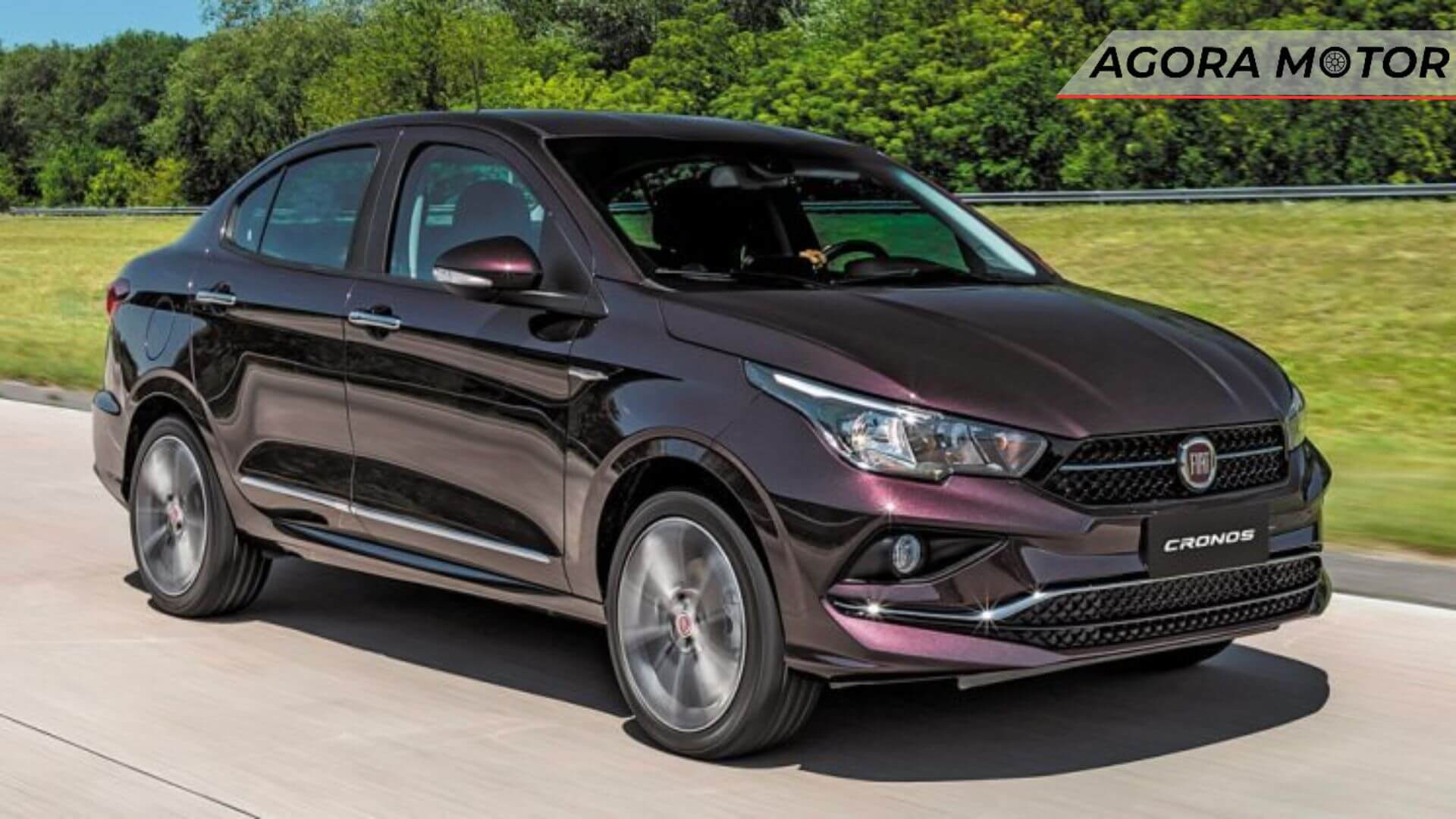 Confira agora a foto do sedan Fiat Cronos 2023