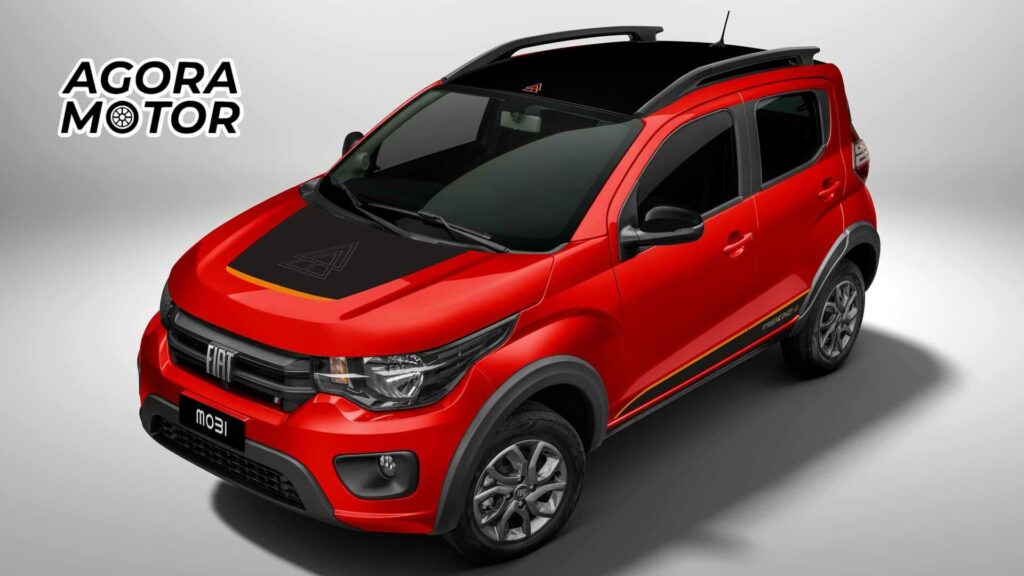 Foto de um Fiat Mobi 2023