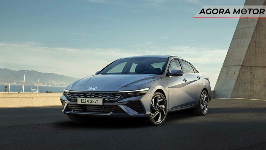 Foto de um Hyundai Elantra 2024