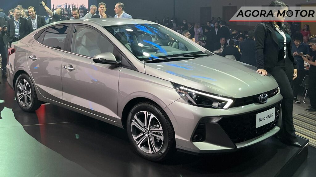 Foto de um Hyundai HB20S 2023