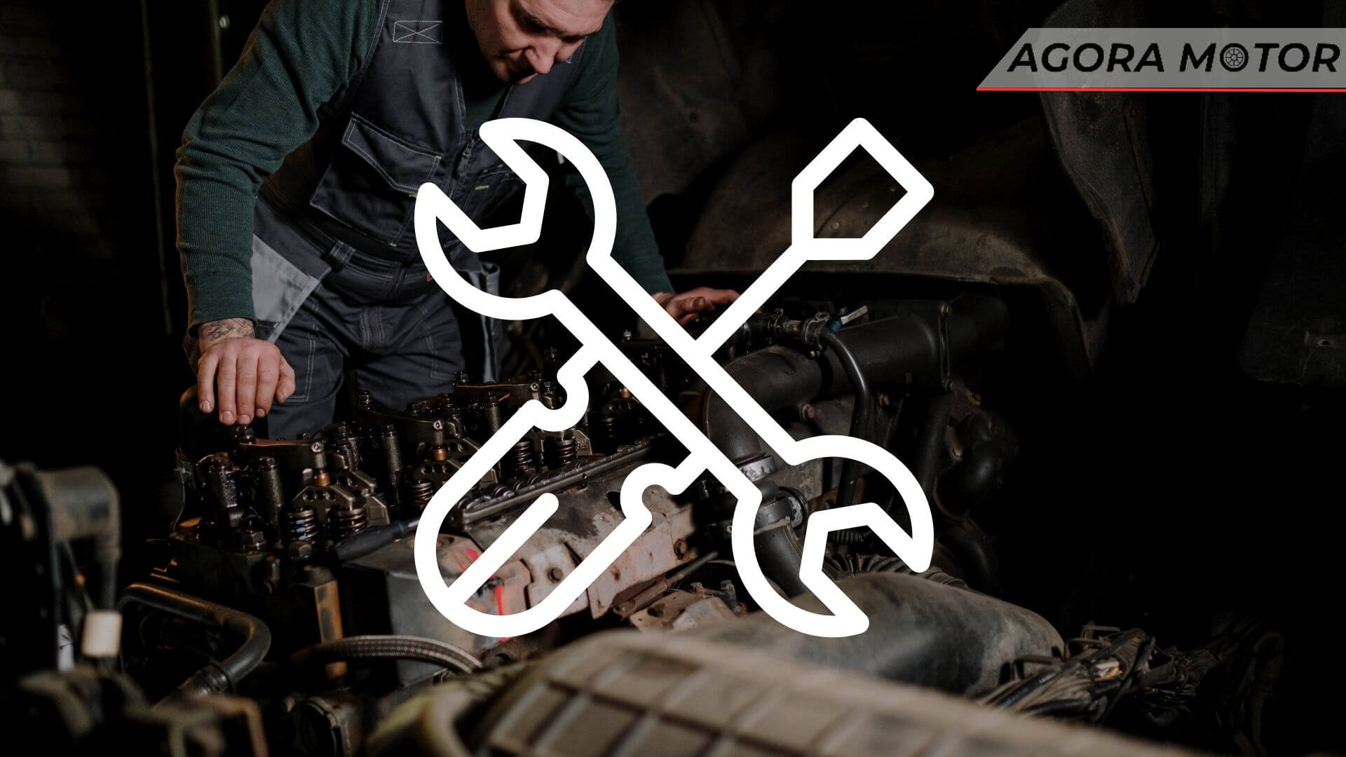 Foto de um mecânico