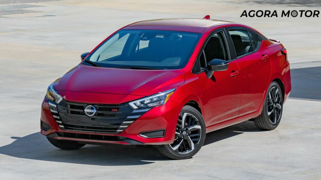 Foto de um Nissan Versa um dos carros da Nissan 2023