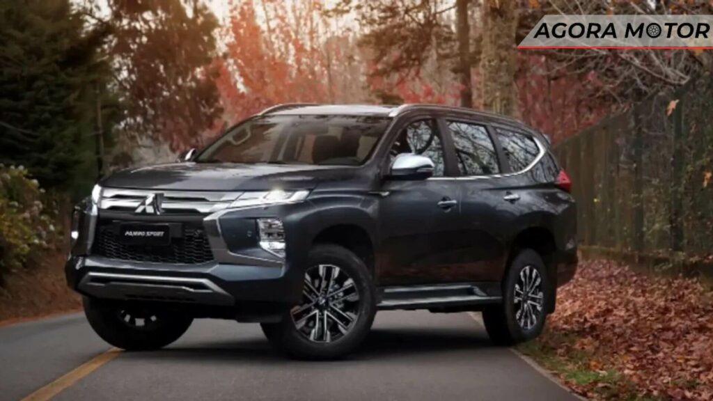 Foto frontal te uma Pajero