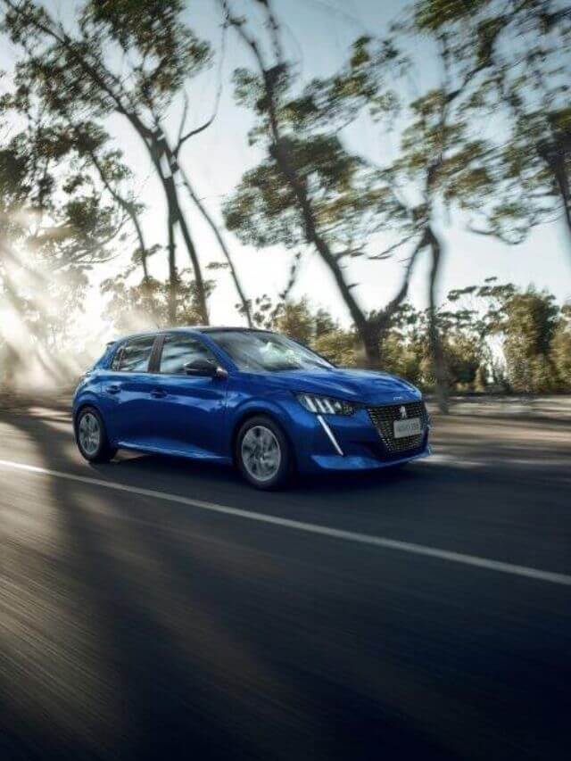 Foto de um Peugeot 208