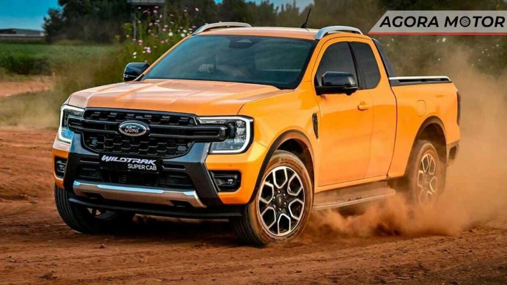Ford Ranger Supercab Wildtrak. Fonte/Reprodução: Ford