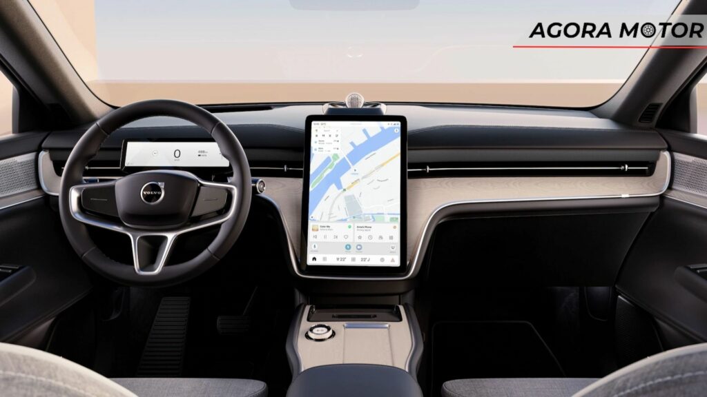 Painel do Volvo EX90.