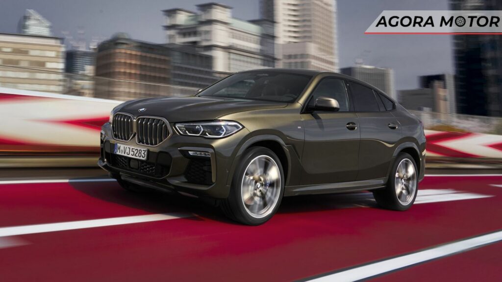 Visual exterior da BMW X6 2023.