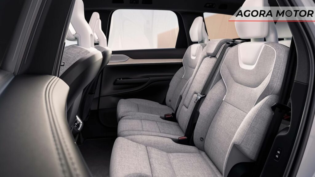 Novo material ecológico, utilizado no Volvo EX90.