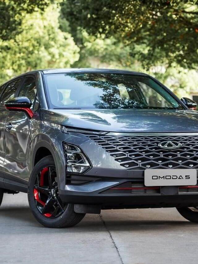 Dianteira do Omoda 5.