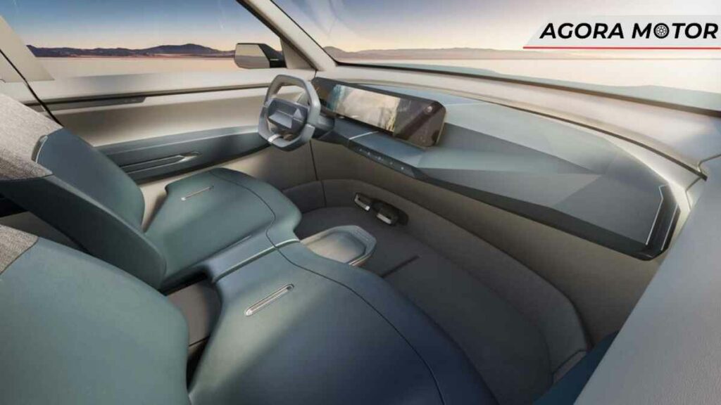 Como é o interior do EV5?