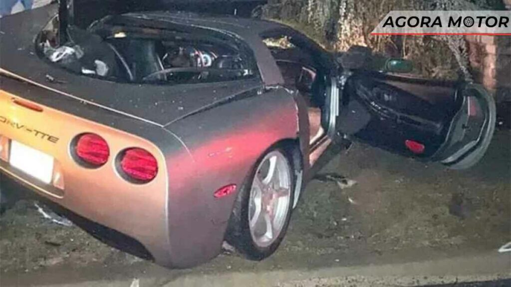 Corvette C5 dos pais é destruído por adolescente de 17 anos: veja fotos do acidente