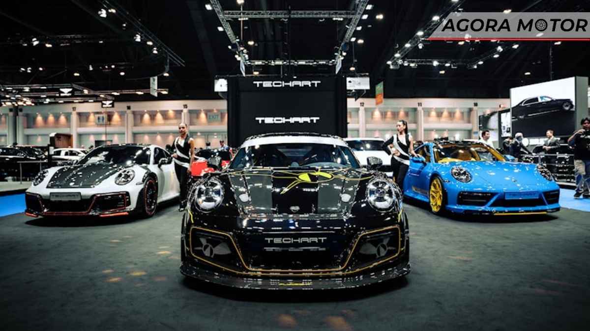 Esse Porsche da TechArt está roubando a cena no Bangkok International Motor Show