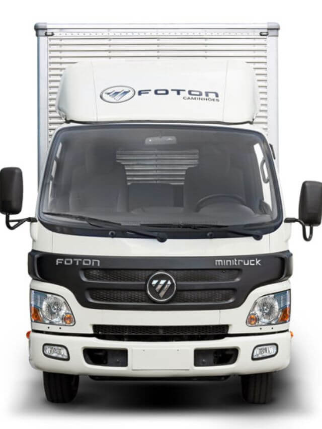 Frente do Foton Minitruck 2023.
