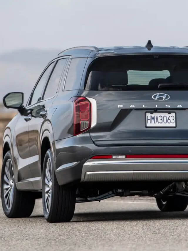 Traseira do Hyundai Palisade.
