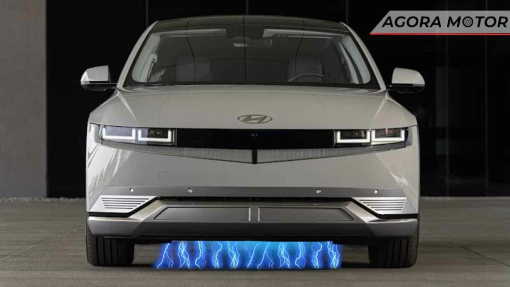 Hyundai registra patente para carregamento sem fio de carros elétricos