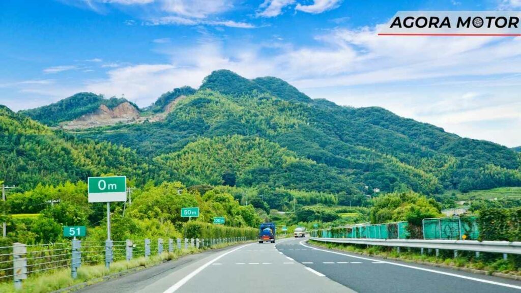 Japão está recebendo pista exclusiva para caminhões autônomos. Fonte/Reprodução: Original