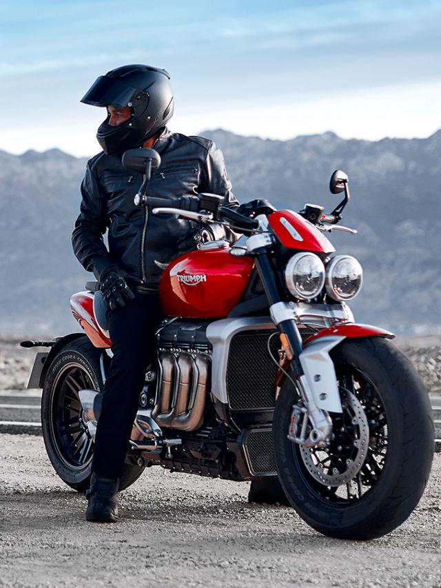 Rocket 3 2023 vermelha.