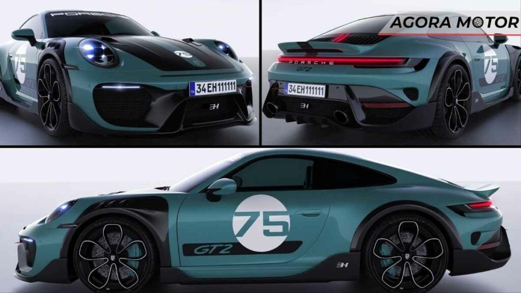 Qual é o design do novo Porsche?