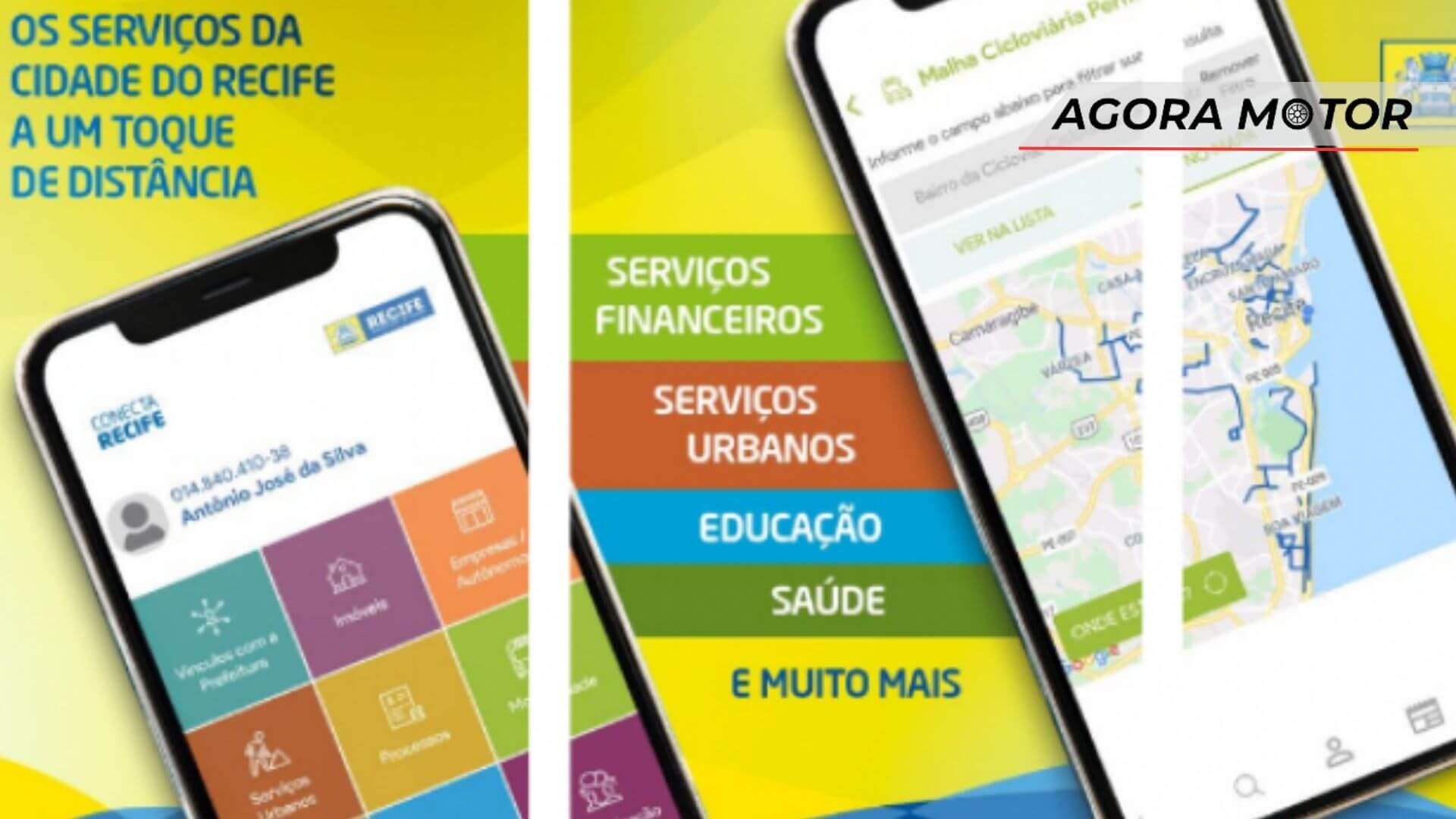 Foto do App Recife, parecido com o do São Paulo.