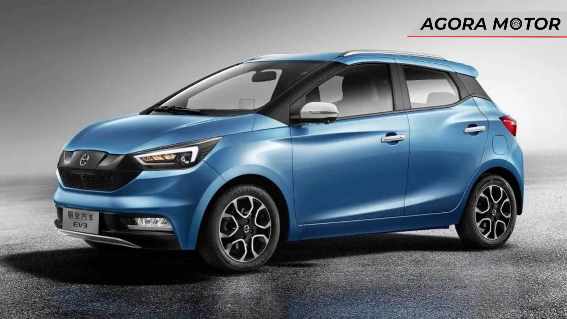 Foto de um Renault EV com bateria de sódio