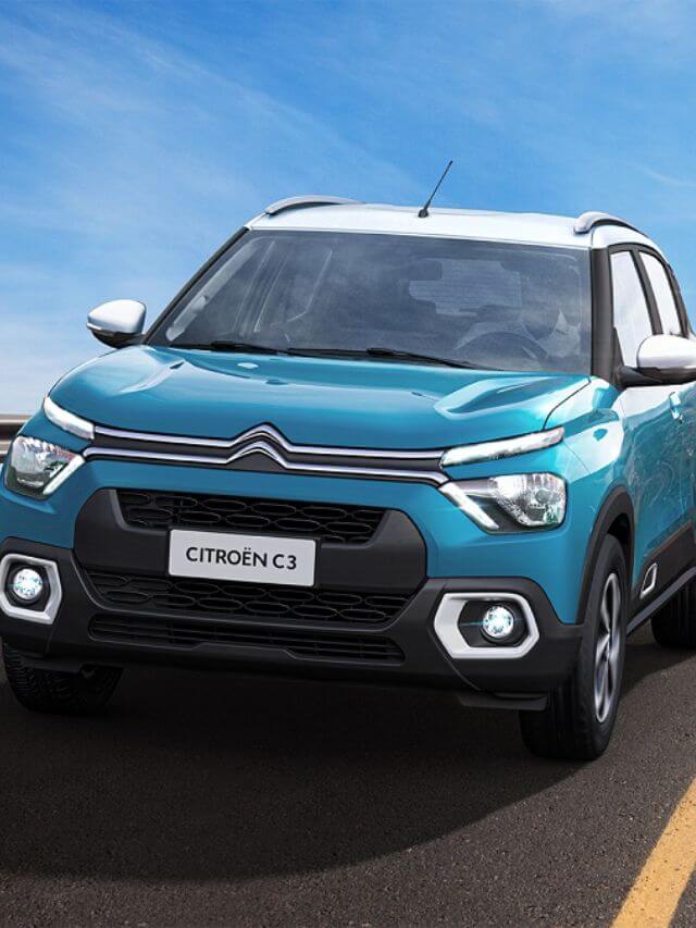 Foto de um dos carros da Citroën C4 Cactus