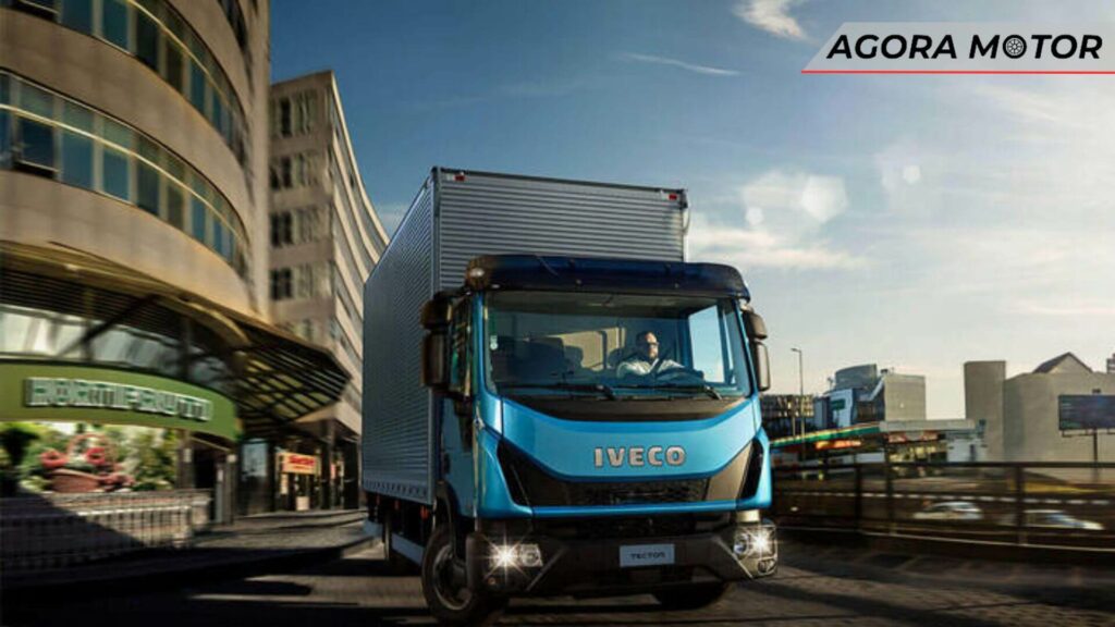 Foto de um dos carros da Iveco 2023, o Iveco Tector