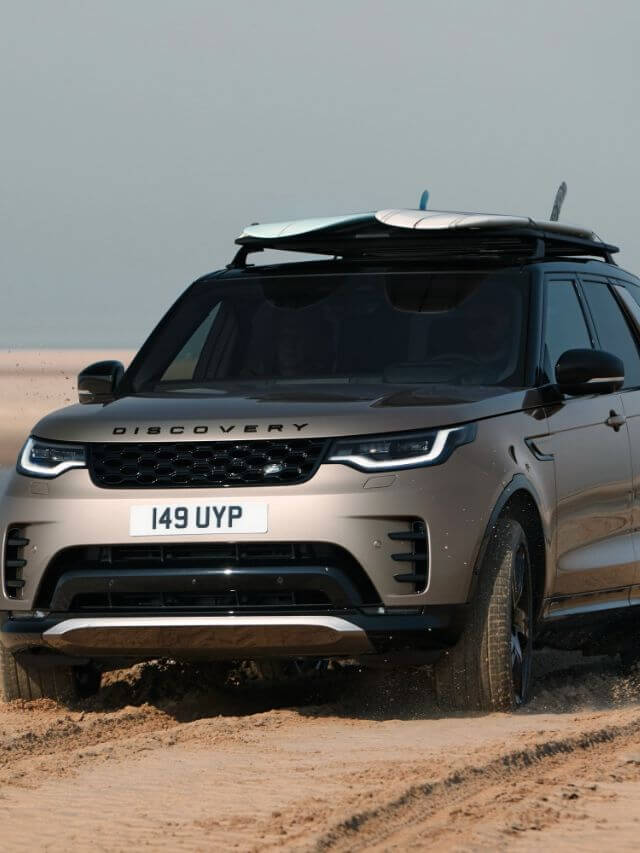 Foto dos carros da Land Rover 2023