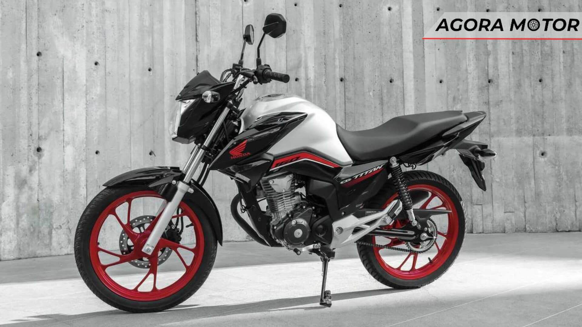 Foto de um CG 160 Titan