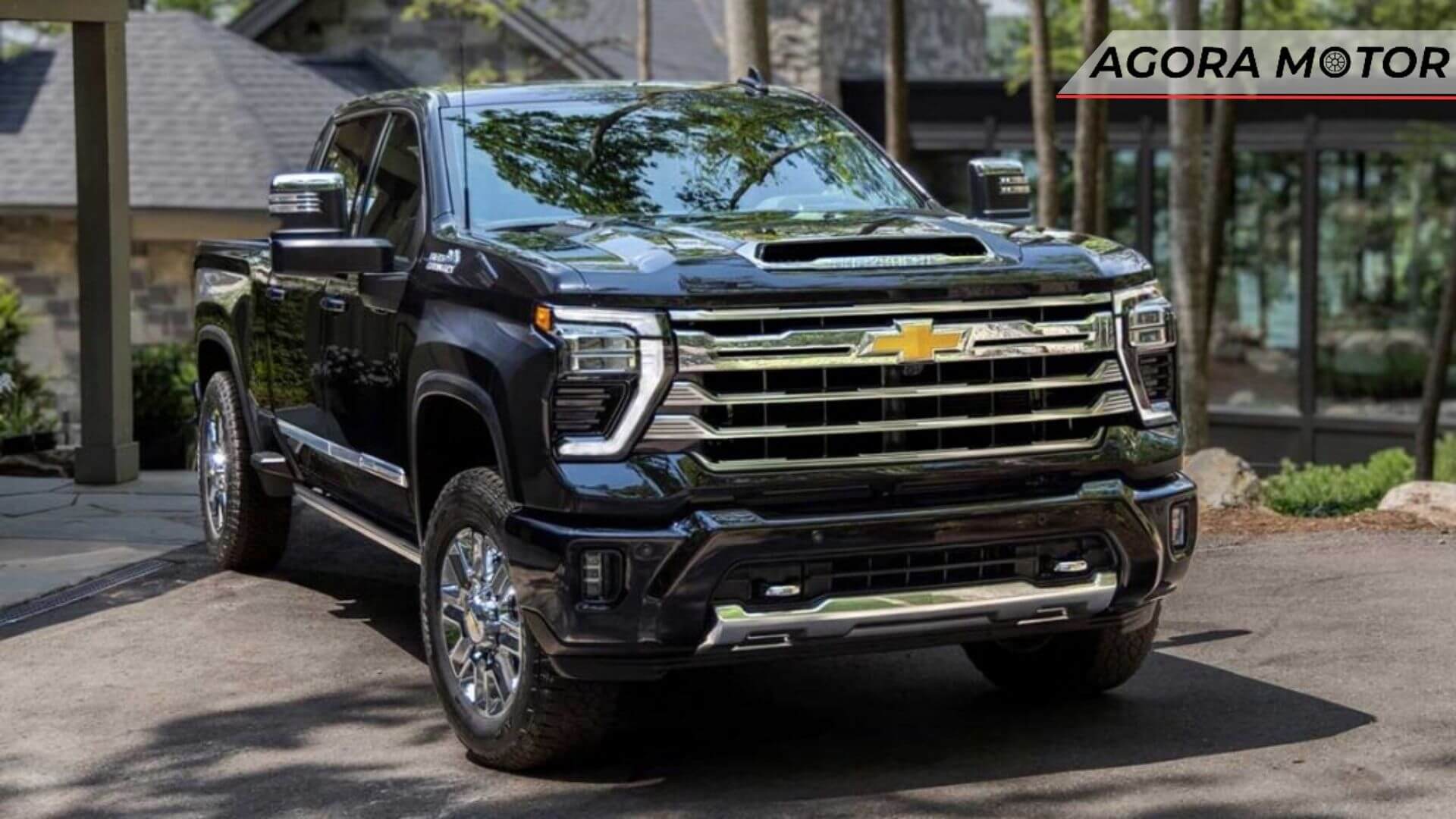 Foto de um Chevrolet Silverado 2023