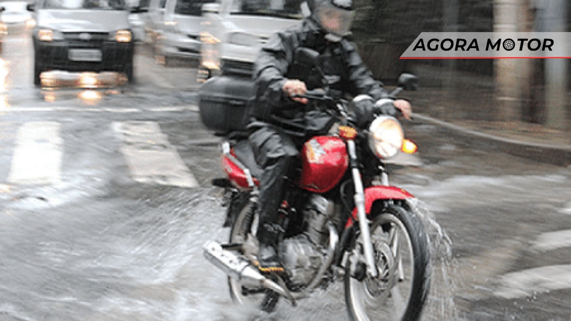 Dicas para andar de moto na chuva