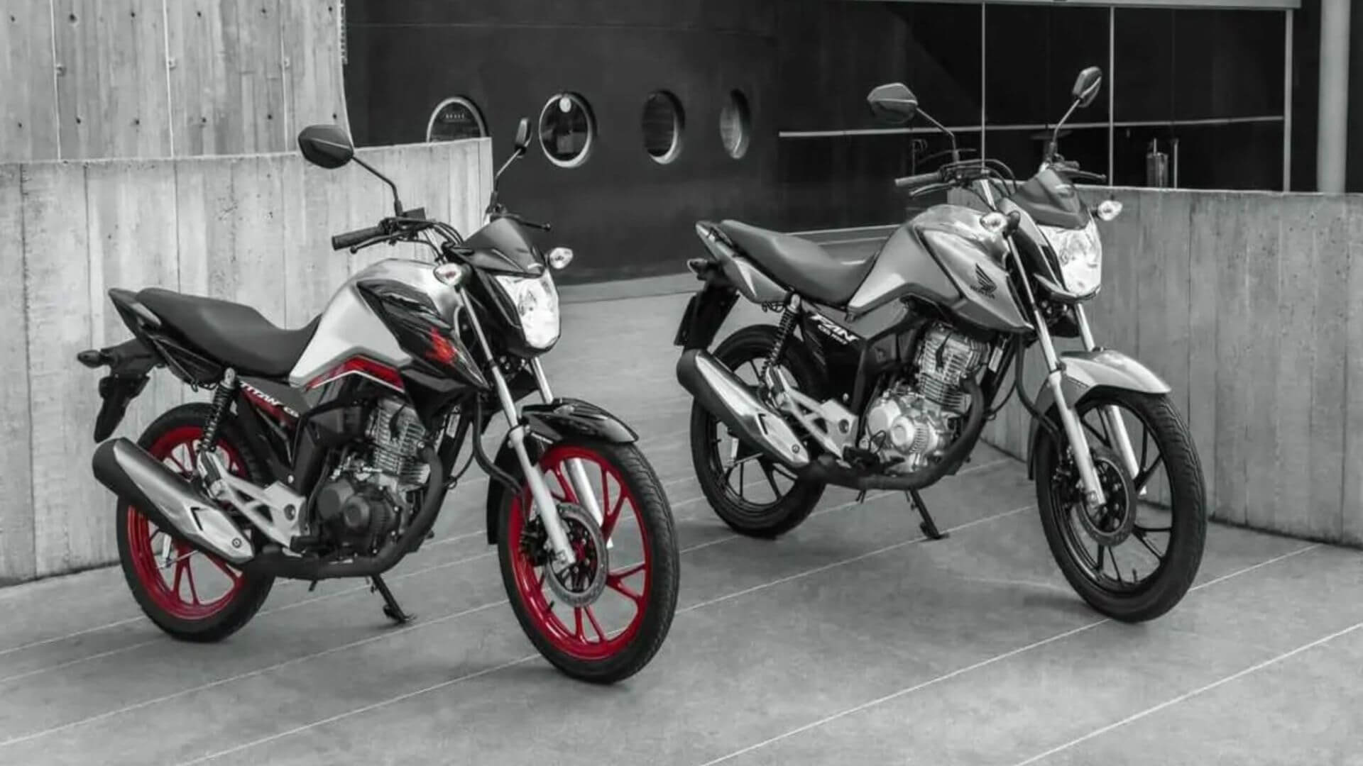 Foto de motos de até 170- cc, modelos devem pagar o IPVA em seu estado