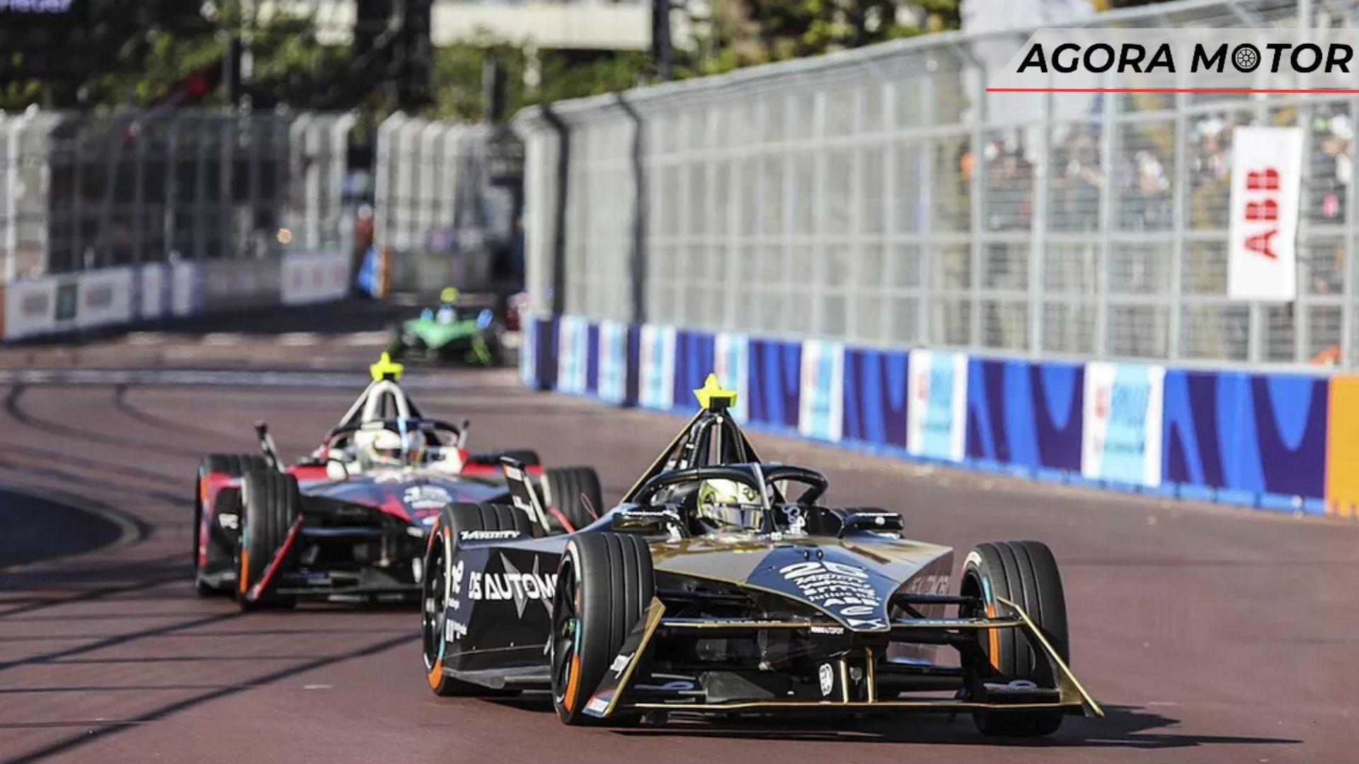 Foto de carros da Fórmula E