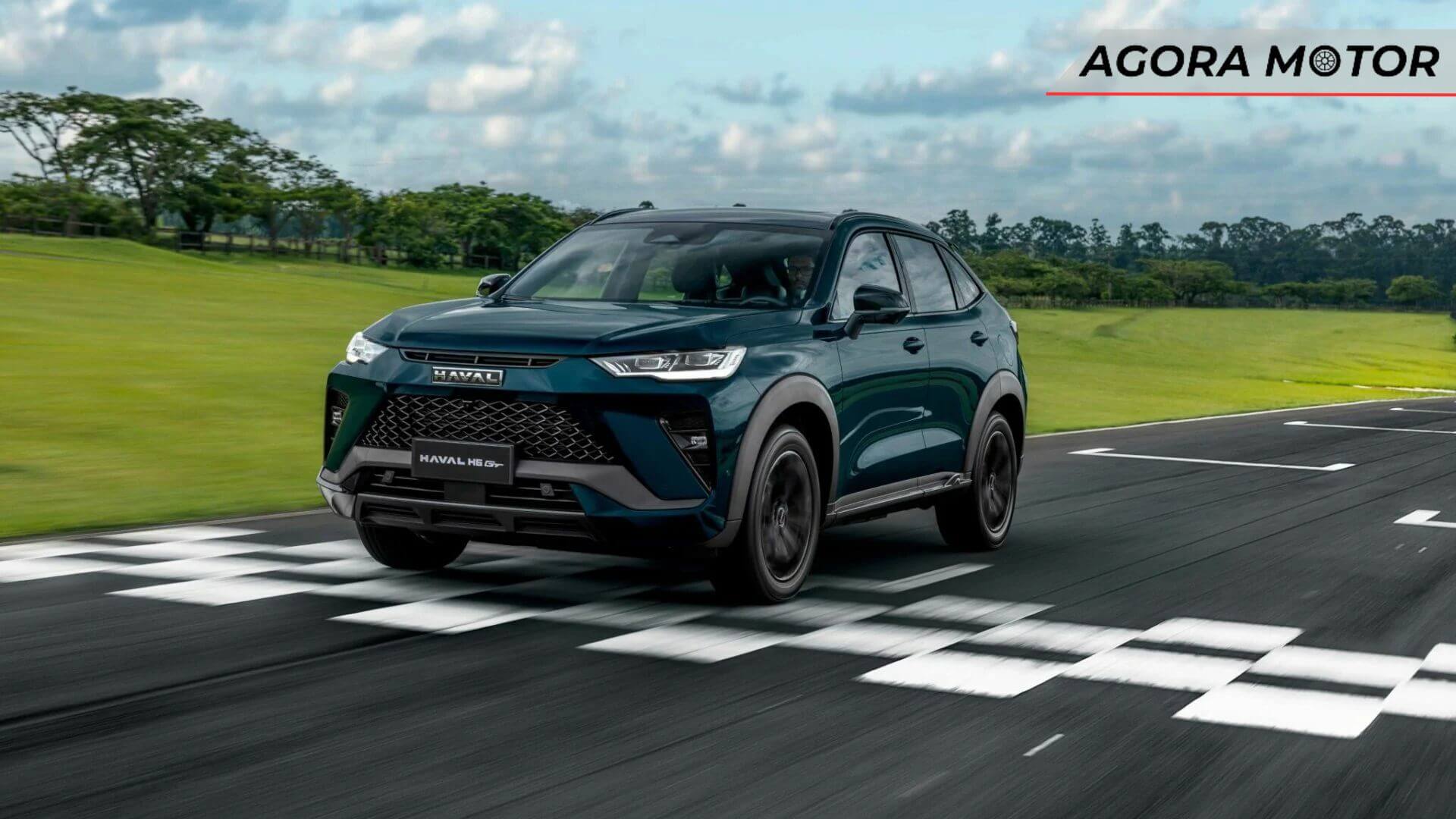 Foto de um Haval H6, modelo que pode superar a Fiat e VW