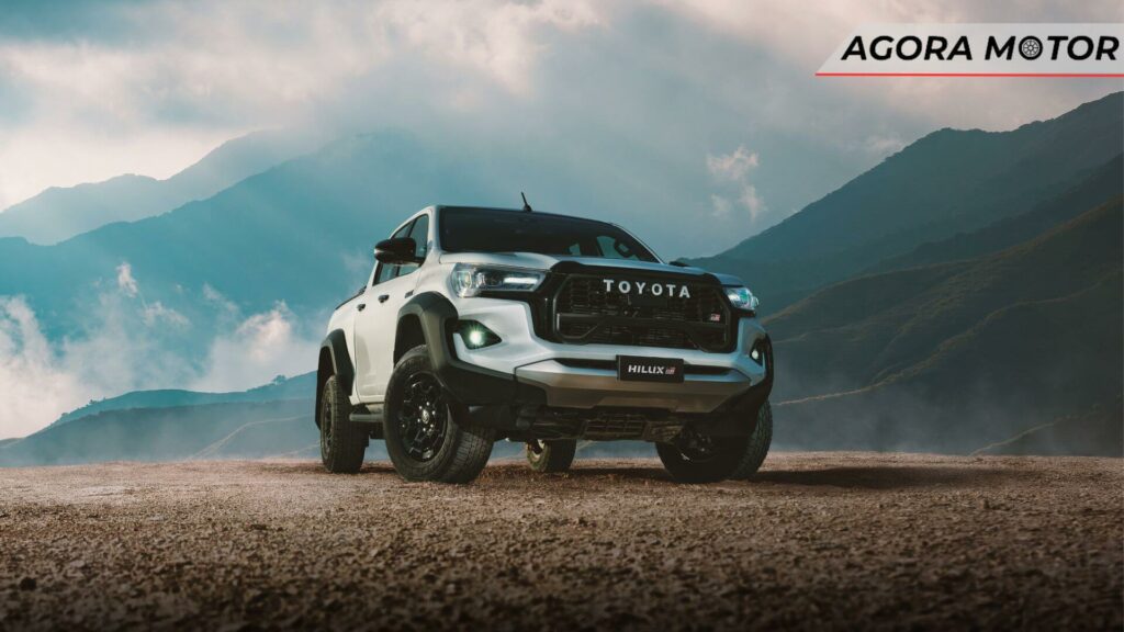 Foto de uma Hilux GR-Sport