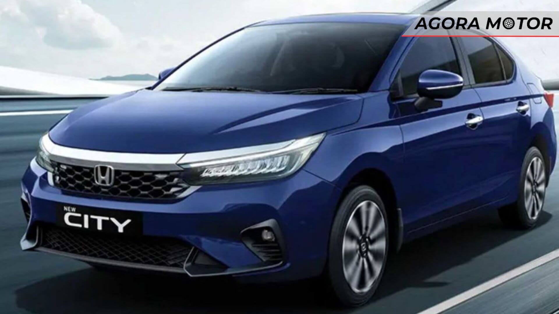 Foto de um Honda City 2024 e:HEV