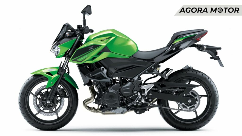 Foto de uma Kawasaki Ninja 400 se2023