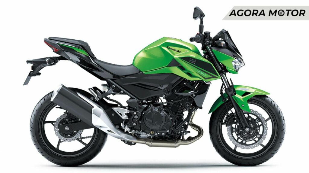 Foto de uma Kawasaki ZNinja 400 2023