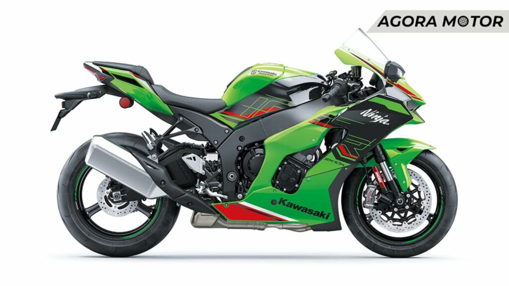 Foto de uma Kawasaki Ninja ZX 10R 2023