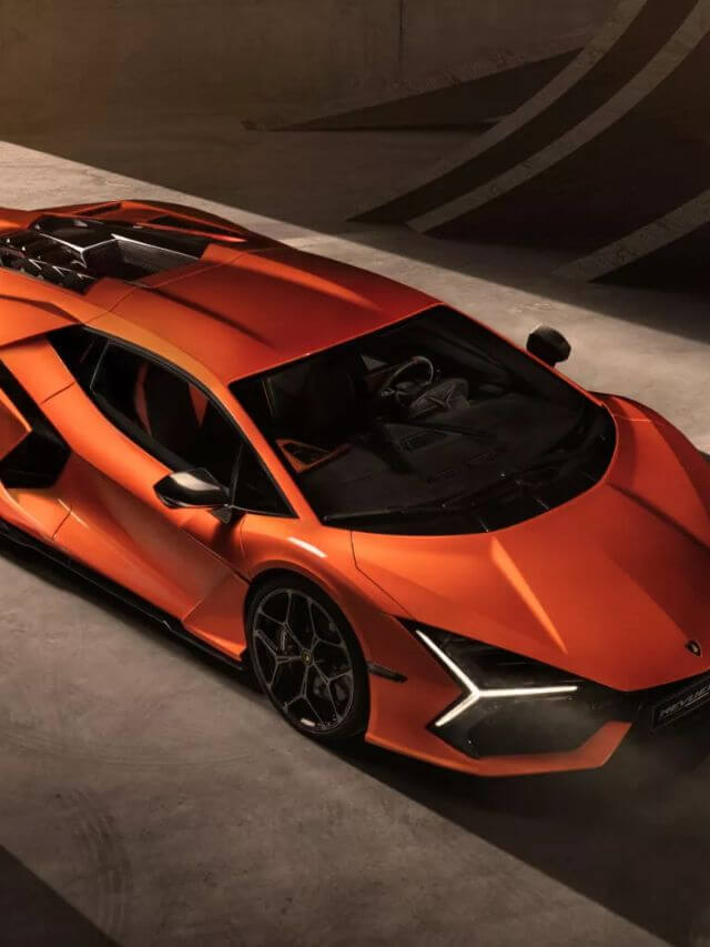 Foto de uma Lamborghini Revuelto