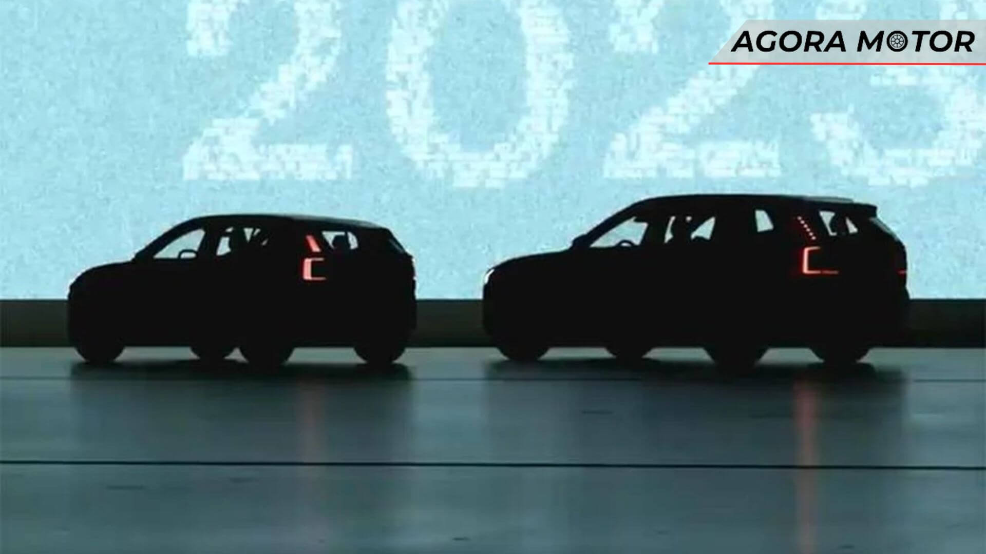 Foto dos novos SUV da Volvo