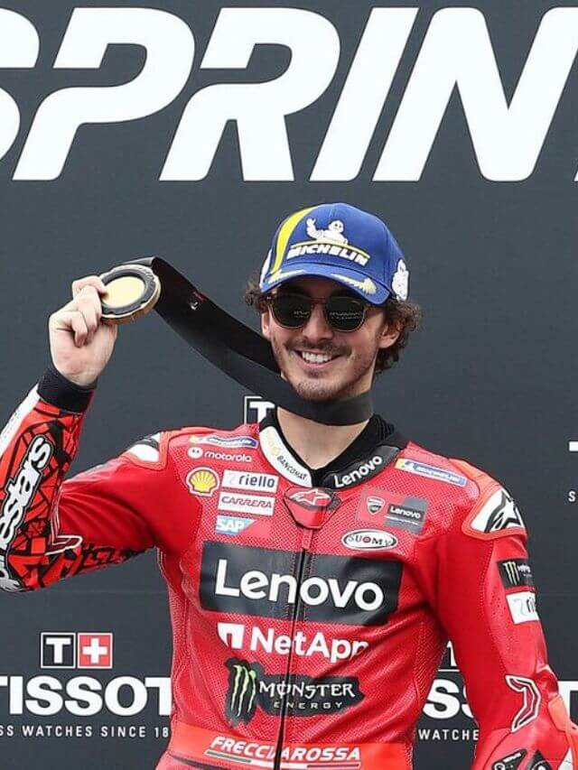 Foto de Bagnaia, Moto GP 2023