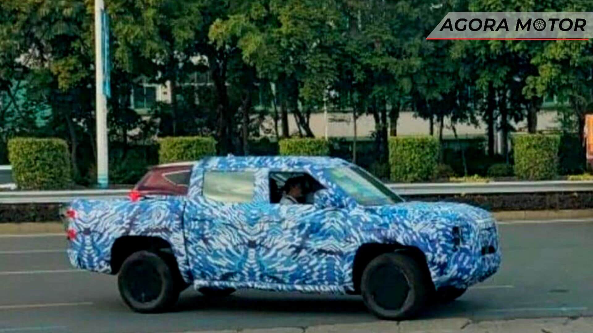 Foto de uma picape BYD