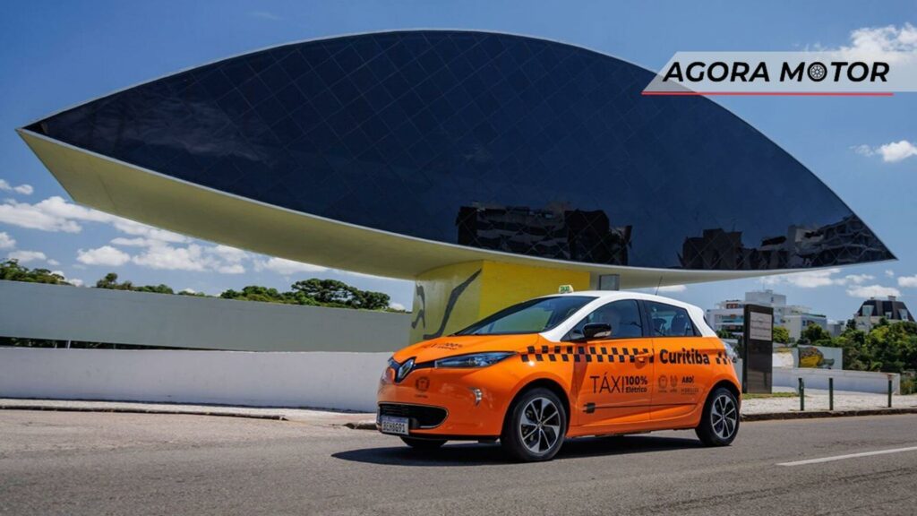 Renault Zoe laranja
