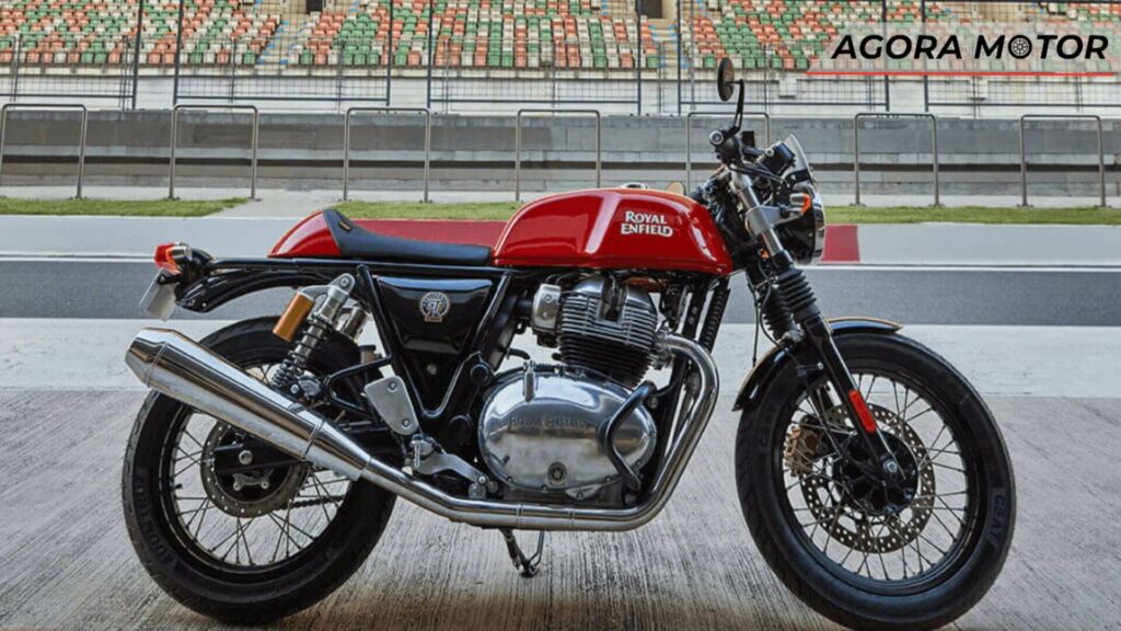 Foto de uma Royal Enfield Continental 2023