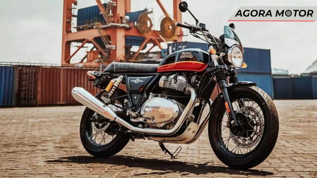 Foto de uma Royal Enfield Interceptor 2023