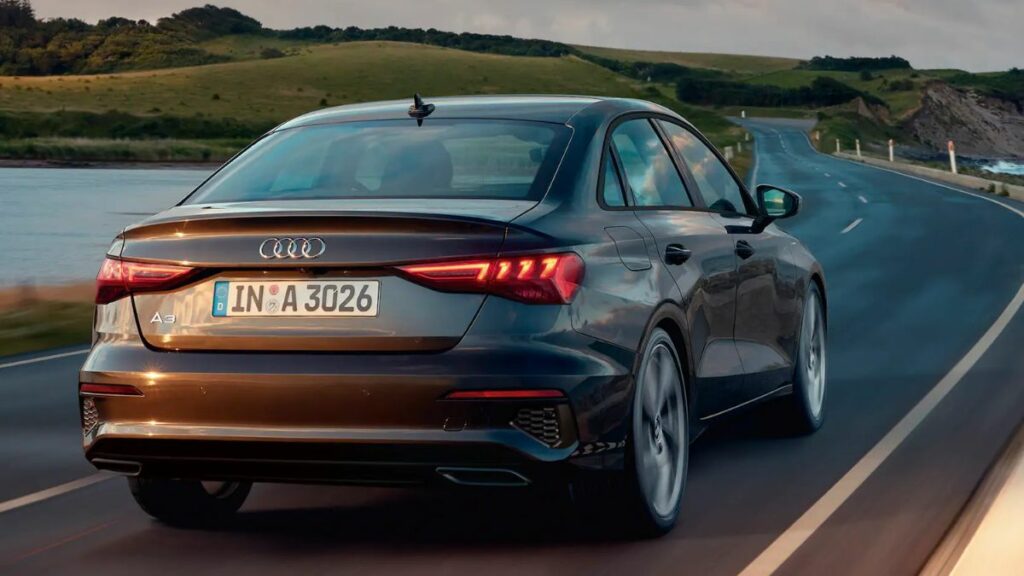 Traseira do Audi A3