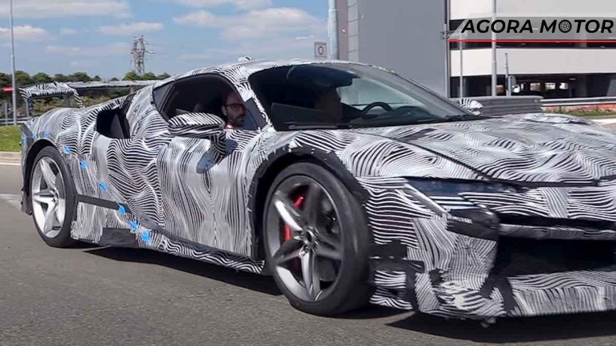 Ferrari SF90 aparece com grande aerofólio em novo flagra!