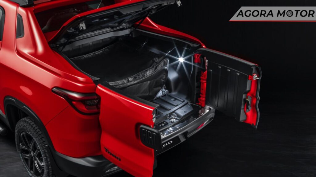 Caçamba do Fiat Toro Ultra.