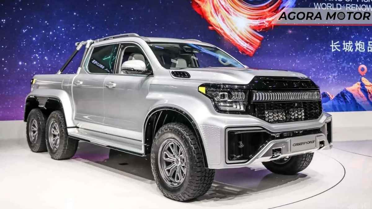 GWM apresenta super picape 6x6 no Salão de Xangai!